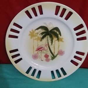 🏡🌊 Flamingo decorative plates set of 2